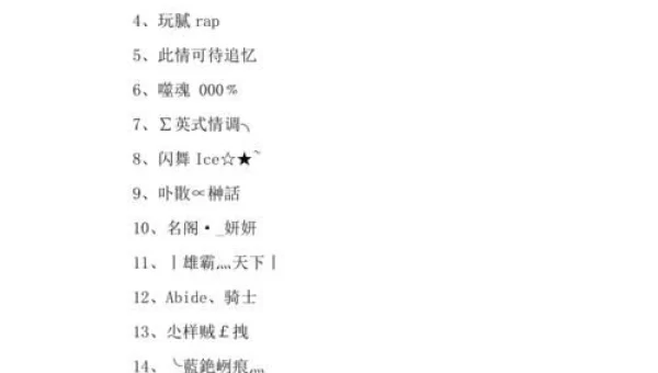 cf名字空格