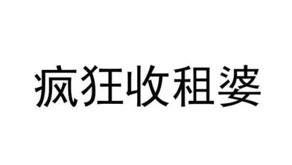 疯狂收租婆
